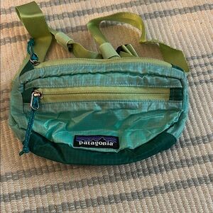 Patagonia Green and Teal Crossbody Bag